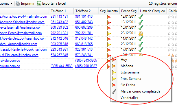 Seguimiento a Deudores